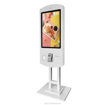 All in One Aiyos 43 Inch Self Service Bill Payment Kiosk for Restaurant, Bank, Shop Mall - AIYOS Technology Co., Ltd. - China