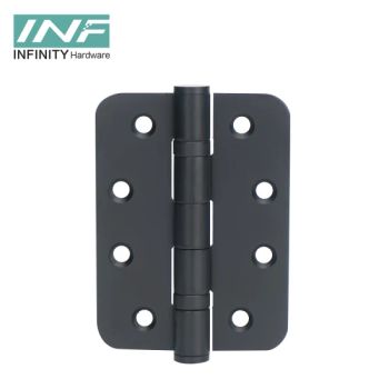 Door Windows Hardware Accessory Home Bathroom Furniture 304 201 Stainless Steel Metal Round Corner Spring Butt Pivot Door Hinge - Jiangmen Infinity Import and Export Co., Ltd. - China