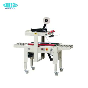 Semi-Auto Carton Case Strapping Sealing Packing Machine for Box Packing Assembly Line - Guangzhou Scmixer Machinery Technology Co.,Ltd. - China