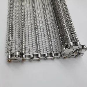 Stainless Steel Chain Metal Wire Mesh Conveyor Belt Trademark YK Origin China HS Code 8431390000 Specification - Hebei Yongkun Metal Products Co., Ltd. - China
