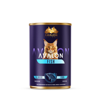 Avalon Fish - Wet Cat Food Flavor Fish Weight (kg) 410 G Brand Name Avalon - Avalon - Netherlands