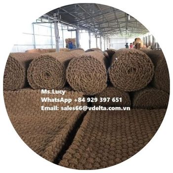 Best Seller Coconut Coir Mats from Coconut Fiber/ Natural Coconut Carpets/ Coir Blankets Ms.Lucy +84 929 397 651 - VIET D.E.L.T.A INDUSTRIAL CO., LTD - Vietnam