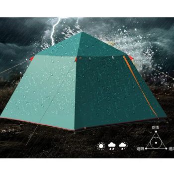 Portable Waterproof Camping Tents 3-4 Person Hiking Tent - Zhejiang Hexin Umbrella Co., Ltd - China