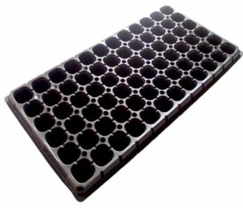 Plastic Propagation Seed Flat Tray Rice Hydroponic Seedling Microgreen Black Flat Plastic Nursery Trays - JINAN WOYUAN INT CO., LTD - China