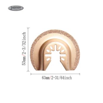 Chinese Factory Grout Removal Oscillating Multi Tools Blade Cutter for Ceramic Tile - Johnson Tools Manufactory Co., Ltd. - China