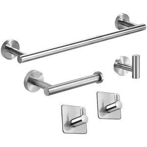Robe Bar Hooks Accessories Bathroom Fitting Toilet Paper Towel Holder - EC Hardware Co., Ltd. - China