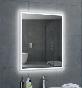 Wholesale LED Bathroom Manufacturer Vanity Dressing Mirror Bath LED Illuminated Smart Lighted Mirror Frameless LED Mirror - Hangzhou Strive Sanitary Ware Co., Ltd. - China