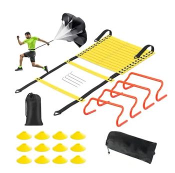 Fitness Soccer Football Speed Ladder Sports Speed Training Equipment Agility Ladders Set - HEFEI MERRYBODY SPORTS CO., LTD. - China