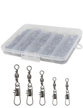 Swivels Snap Equipment 210PC Saltwater Freshwater Snap New Design Fishing Hook - GOOD SELLER CO., LTD - China