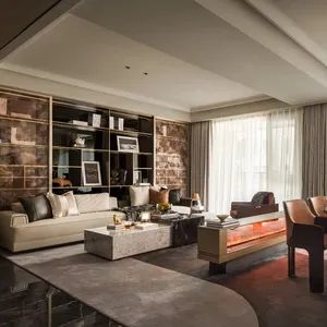 High End Modern Villa House Furniture Sofa Set Hotel Apartment Luxury Sectional Couch Living Room Sofas - Foshan Kefan Meishu Houseware Co., Ltd. - China