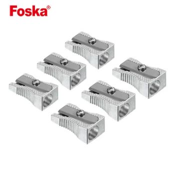 Foksa School Supplies Single Hole Quality Aluminium Pencil Sharpener for Standard Sized Pencils up to 8mm Diameter - Anhui Sunshine Stationery Co., Ltd. - China
