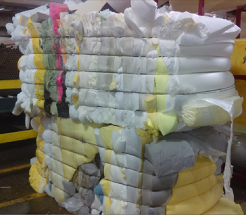 Pu foam scrap Form Scrap Packaging Bale Color White Or Black Purity With About 10% Skin, Without Skin Application Bra, Earphone, Filter, Furniture, Shoe - MLB CLEARING DEPO LLC - United States