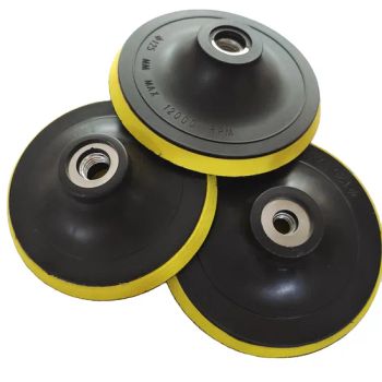 4"/4.5"/5"/6"Auto Machine Tools Yellow Polishing Pad Round Hole for Sanding Disc Abrasive Tools - Hubei Zhongtai Abrasive Tools Co., Ltd. - China