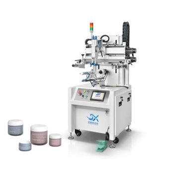 Semi-Automatic Servo Rotary Screen Printer for Perfume Bottle - Shenzhen Shengxin Automation Equipment Co., Ltd. - China