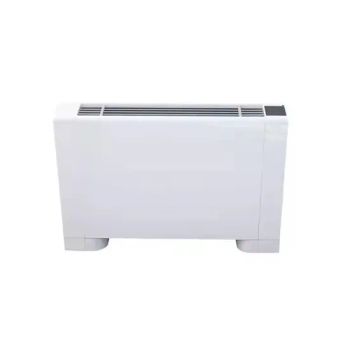 Double Connecting Water Pipes Gold Heat Dissipating Fins Floor Standing Fan Coil Unit for Hotel or Home - Dezhou Quanmei Ventilation Equipment Co., Ltd. - China