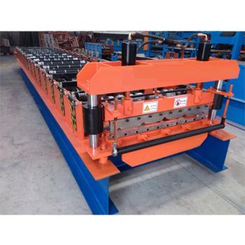 Automatic Trapezoidal Roof Sheet Roll Forming Machine Colored Steel Tile Making Machinery - Oncycle(Qingdao)New Material Technology Co., Ltd. - China