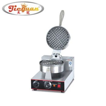 Electric Single Head Waffle Machine Mini Waffle Baker Egg Waffle Maker Uwb-1 - Guangdong Jieguan Kitchen Equipment Manufacturing Co., Ltd. - China