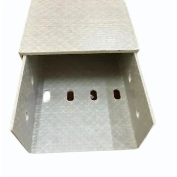 3 mm FRP Perforated Cable Tray Finish Matte Shape Rectangle Durability High Thickness 3 Mm, 3 mm Ventilation Feature - S.A. Engineering - India