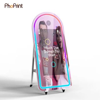 High Quality Light Weight Photo Booth Mirror Selfie Photo Booth Kiosk Portable Digital Mirror Photo Booth - Guangzhou Reyeah Technology Co., Ltd. - China