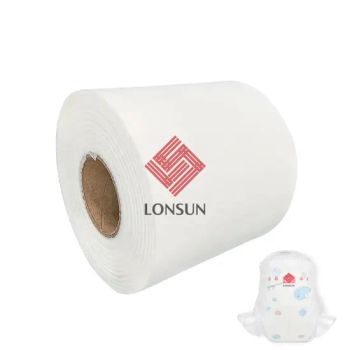 Light Weight PP Spunbond Non-Woven Fabric for Baby Diaper Material Topsheet Back Sheet - Quanzhou Lonsun Corporation - China
