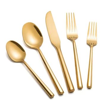 Forging Hexagonal Handle Luxury Stainless Steel Dinner Knives and Spoon Fork Cutlery Set - Foshan Ciray Household Products Co., Ltd. - China