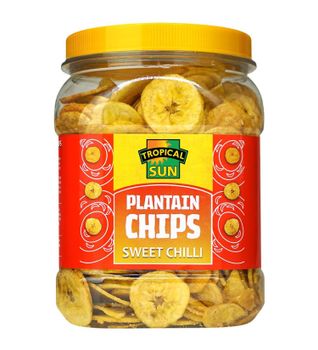 Sweet Chilli Plantain Chips 450g - Crunchy Snack (1 Pack) Type Chips Shape Chips Texture Crunchy Shelf Life 24 months Oil Type High Oleic Sunflower Oil -  CALIPSO POLSKA SP Z OO  - Poland