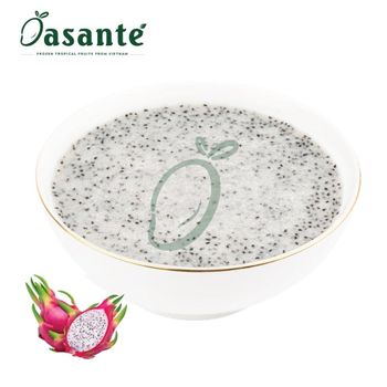 Frozen White Dragon Fruit Puree Origin Vietnam Product Type Beverages, Fruits & Vegetables - SANTE DALAT COMPANY LIMITED - Vietnam