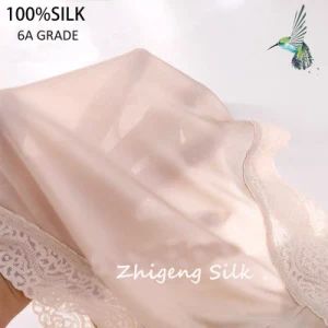 Silk Panties Lady 100% Mulberry Silk Panties Silk Lace Underwear - Hangzhou Zhigeng Silk Co., Ltd. - China