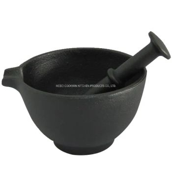 Preseasoned Cast Iron Mortars and Pestles Manufacturer From China - Hebei Cookwin Kitchen Products Co., Ltd. - China