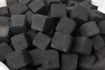 100% Coconut Charcoal Briquette 18 MT - Arkana Pangan Semesta - Indonesia