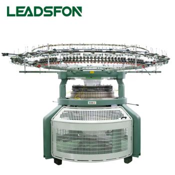 Leadsfon Popular Double Jersey Circular Knitting Machinery Shenher High Pile Good Price Knitting Machines - LEADSFON (XIAMEN) TEXTILE TECH CO., LTD. - China
