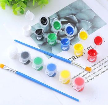 Cheap Price 12-Color Watercolor Finger Paint Set for Kids Paper Rock Fabric Medium & Canvas for Drawing & Art Projects - Quanzhou Huangbo Import and Export Co., Ltd - China