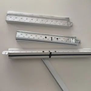 Suspended Galvanized Ceiling T Grid Components T Bar Ceiling Grid, Ceiling Frames, Narrow Flat System T Bar - Trusus Technology (Beijing) Co., Limited - China