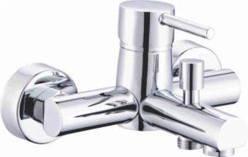 Bath Shower Mixer Tap Modern Bath Taps Wall Mounted Shower Tub Filler Tap Faucet - Taizhou Jida Sanitary Ware Co., Ltd - China