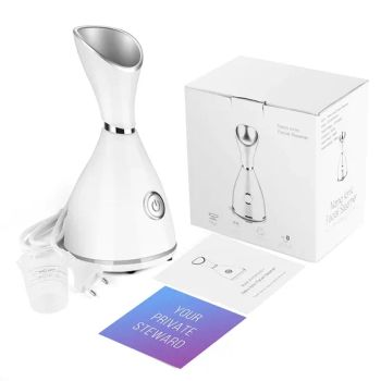 Portable Nano Mist Sprayer Facial Steamer Hot Ozone Suana Face Steam Professional Ionic SPA Machine Humidifiers - Voraglow Trading Co., Ltd - China