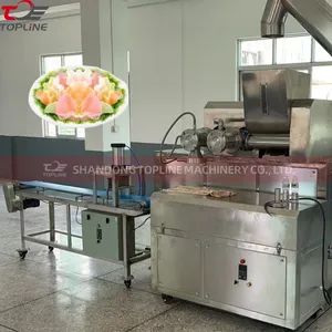 Puffed Snack Food Corn Shrimp Prawn Cracker Making Machine Fish Cracker Machine - Shandong Topline Machinery Co., Ltd. - China