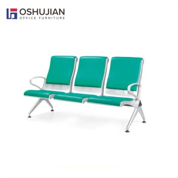 Office Leather Waiting Chair 4 Seater Public Seating Bench Color Black Origin China Condition New Folded Unfolded Model NO. - Guangdong Oshujian Furniture Co., Ltd. - China
