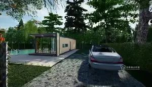 Quick Assemble Container Homes Modular Prefab Houses Villa Luxury Prefabricated Houses - Hamon Industry CO.,LTD. - China