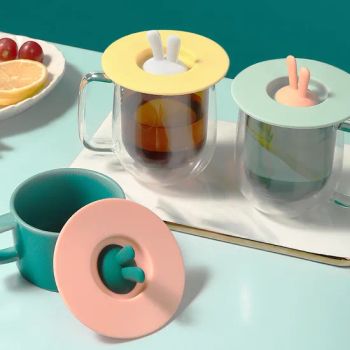 Jy02 Food Grade Silicone Cup Lid Customized Silicone Cup Covers Dustproof Cup Lid - Yancheng JY Industrial Technology Co., Ltd. - China