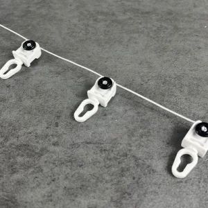 Factory Curtain Accessories Electric S Fold Curtain Track Runners - R & C FUZHOU HOUSEWARE CO., LTD. - China
