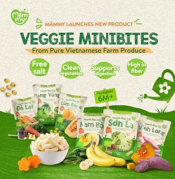 Baby snacks and weaning oils from Mammy Vietnam Origin Vietnam Texture Soft-melting Product Type Baby Food Standards GMP, ISO 22000, - mammy vietnam - Vietnam