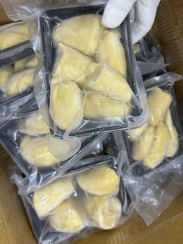 Frozen durian pulk Grade A Brix 28 +/- 2 Seed Type With Seed Color Natural Yellow Condition IQF, Frozen At -45ºC, Iqf, Frozen At -45ºc - TROPIVINA - Canada