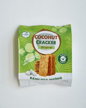 Vietnamese Coconut Cracker (Original, Sesame, Peanuts, Mungbean, Mango, Coffee,... flavors) - UPVN Trading Co., Ltd - Vietnam