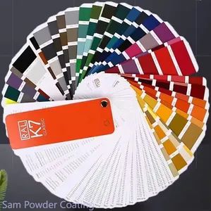 High Gloss Black Electrostatic Polyester Powder Coating Matte Black Acrylic Powder Coating Paint Powder Coating & Paint - Qingdao Sam Powder Coating Co., Ltd. - China