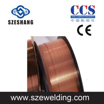 Er70s-6 Glassless MIG Welding Wire, Solid Welding Wire Origin China HS Code 722920 Model NO. ER70S-6 Trademark SZESHANG Spool Material - SHANDONG SZESHANG WELDING MATERIALS CO., LTD. - China