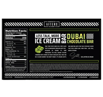 Vegan Dubai Pistachio Chocolate Ice Cream Bars Grade Top Type Ice Cream Max. Moisture (%) -  CALIPSO POLSKA SP Z OO  - Poland