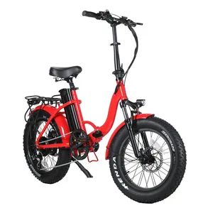 Us Ca Warehouse 750W Ebike 6061 Aluminum Alloy Electric Folding Bike 750W Fat Tire with Lithium Battery - Changzhou Merry Ebike Co., Ltd. - China