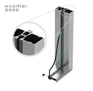 Thermal Break Lightweight Aluminum Curtain Wall Profiles - Environmentally Friendly for Green Architecture - Guangdong Hao Mei New Materials Co., Ltd. - China