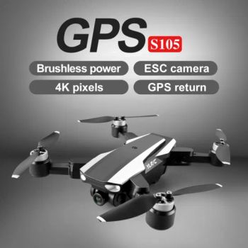 Amazon Hot Sale S105 Mini RC Folding Quadcopter GPS Drone with Camera 4K HD Mini Drones Toys Smart Drone - Shantou XIQI Plastic Products Co., Ltd. - China