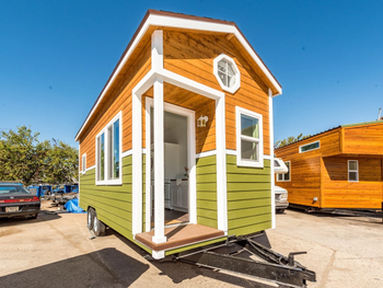 9′ x 22 ft Tiny Home On Wheels (Sleeper Loft kitchen bath washer ) – Made in USA - senesie mfg llc - United States